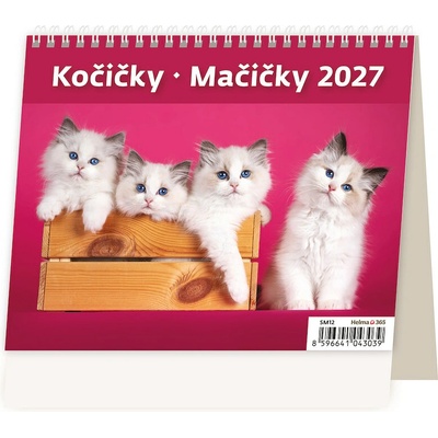 Stolní Kočičky MiniMax týdenní 2027