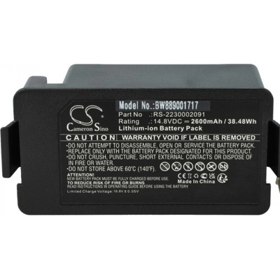 VHBW Батерия за Rowenta RR7774 / RR7755, 2600 mAh (889002739)