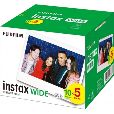 Fujifilm Instax Wide film 50ks – Sleviste.cz