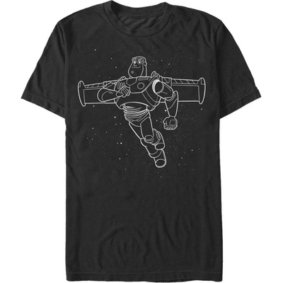 ZOOT. Fan Черна мъжка тениска на Pixar Buzz Constellation ZOOT. Fan | Cheren | МЪЖЕ | L