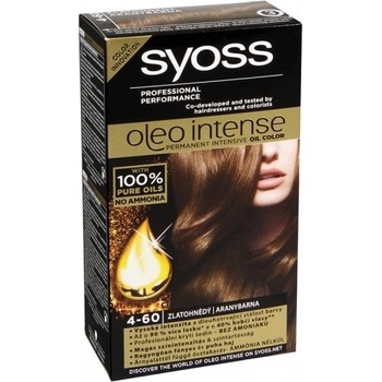 Syoss Oleo Intense Color 4-60 zlatohnědý