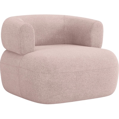 Windsor & Co Aldrin Pudrově růžové bouclé
