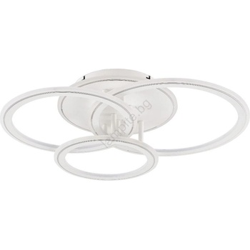 Zuma Line MS238130-WH - LED Димируема лампа LUNAR LED/55W/230V 3000-6000K бял + д. у (ZL0829)