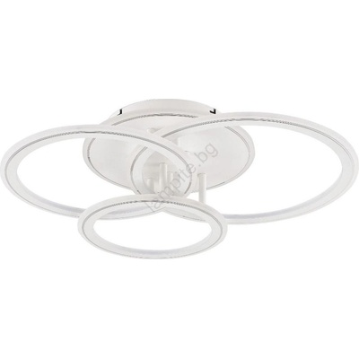 Zuma Line MS238130-WH - LED Димируема лампа LUNAR LED/55W/230V 3000-6000K бял + д. у (ZL0829)