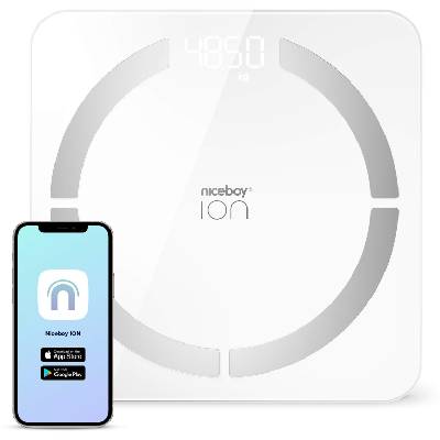 Osobná váha Niceboy ION Smart Scale White (SMART-SCALE-WHITE)