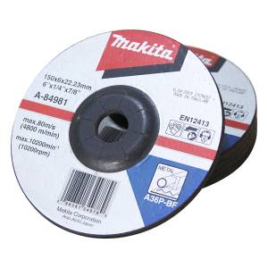 Makita Диск за шлайфане 150х6х22мм / Makita A-84981 / (MKT A-84981)