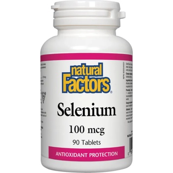 Natural Factors Selenium, 100 mcg, 90 таблетки, Natural Factors (1673 NF)