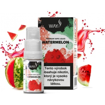 WAY to Vape Watermelon 10 ml 6 mg