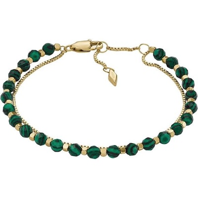 Fossil Дамска гривна с малахит Fossil JF04541710 (JF04541710)