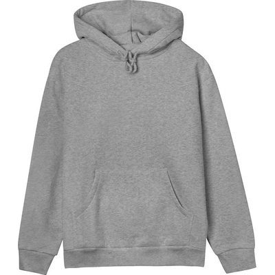 True Blanks Essentials Womens Regular Hoodie COT-73835607700 melír šedá