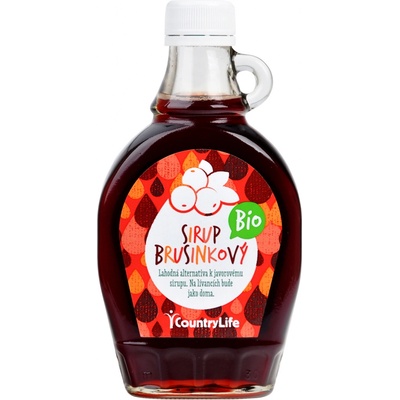 Country Life Sirup brusinkový Bio 250 ml
