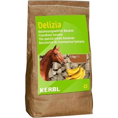 Delizia Pamlsky pro koně banán 1 kg