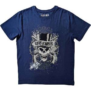 Guns N' Roses Faded Skull Blue XL Риза (GNRTS17MBL04)