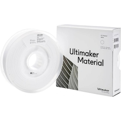 Ultimaker PCA - M3577 White 750 - 212674 PC polykarbonát 2.85 mm 750 g biela 1 ks