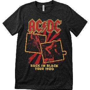 AC/DC Back In Black Tour 1980 Black L Риза (PS-1-ACDC010-H70-2-BK-L)