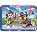Trefl Пъзел в рамка Trefl 2 в 1 - Пес Патрул (80031) - baby