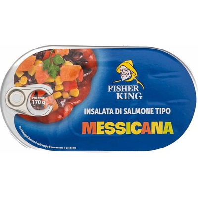 Fisher King mexický šalát s lososom 170 g
