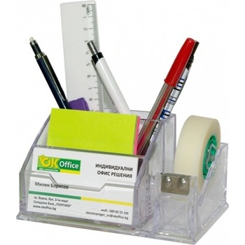 Image 1 of ARK Органайзер Ark 2032, с тиксодържач, прозрачен (OK14547)
