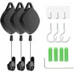 Stradour Set of 3 pieces of hook brackets for suspending VR goggle cables - mallbg