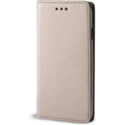 Beweare Magnetické flipové puzdro na Xiaomi Redmi Note 14 5G (Global) - zlaté