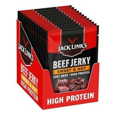 JACK LINKS Beef Jerky Sweet & Hot 12 x 60 g