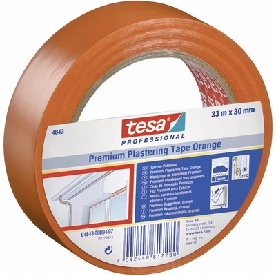 Tesa Winterband Professional 04843-00000-16 Plastering tape 33 m x 50 mm oranžová 1 ks