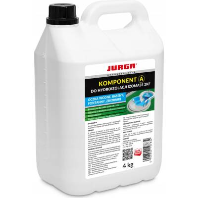 Tekutá složka Jurga IZOMASS 2K F pružná hydroizolace 4 kg