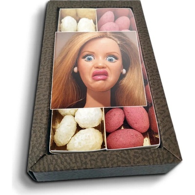 Sablio Mandle v čokoládě Znechucená Barbie Meme Barbie 2x 80 g
