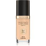 MAX Factor Facefinity All Day Flawless дълготраен фон дьо тен SPF 20 цвят 70 Warm Sand 30ml