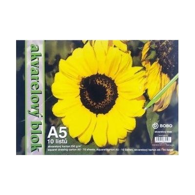 Bobo Watercolour Pad A5 250 g Skicár