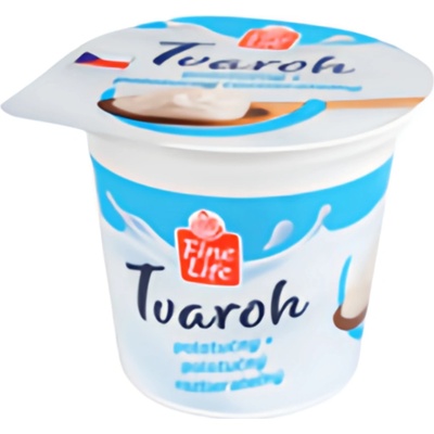 Fine Life Tvaroh polotučný 250 g
