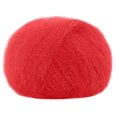 SILK MOHAIR LUX Lana Gatto Farby SILK MOHAIR LUX: 6024 jasná červená - VÝPREDAJ
