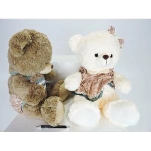 SUN-DAY Mis mascot in clothes 2 patterns 42cm 162731 mix price for 1 piece