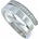 Infinitysilver Strieborný prsteň trojitý OR27552