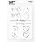 TATTonMe Водоустойчиви временни татуировки Couple mix (TMCouple)