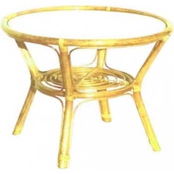 Ratanový stolek Florine medový