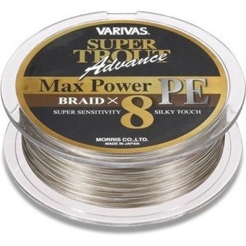 Varivas Šnúra Super Trout Advance Max Power PE X8 150m 0,128mm 6,58kg