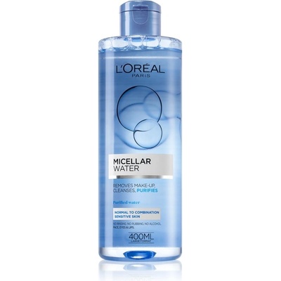 L'Oréal Micellar Water micelární voda pro normální až smíšenou, citlivou pleť 400 ml