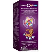 Novo C KIDS multi Multivitamín tekutý prípravok príchuť lesné ovocie 120 ml