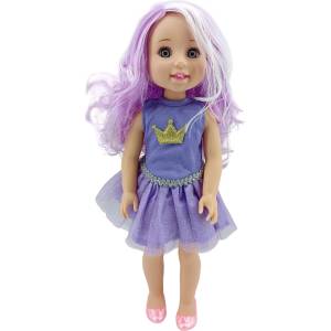 Moni Кукла Moni Toys - Fairy Doll Sun, лилава, 38 cm (111815)