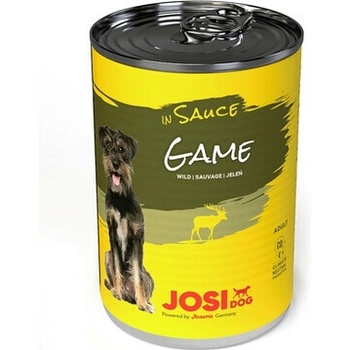 JosiDog Adult Game in Sauce 415 g