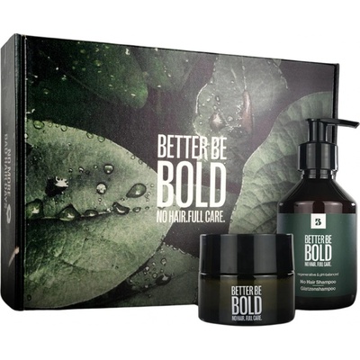 Better Be Bold sada s péčí o holou hlavu Original krém na pleš 50 ml + balzám po holení na pleš i pleť 50 ml