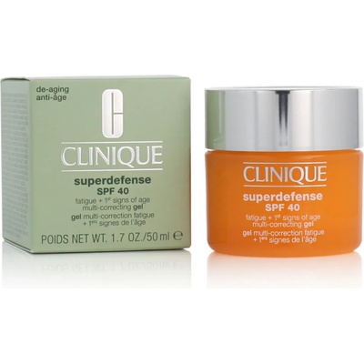 Clinique Superdefense SPF 40 Fatigue + 1st Signs of Age Multi-Correcting Gel 50 ml
