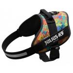 Julius-K9 JULIUS-K9® IDC Powerharness L/1 Нагръдник за кучета 23-30 кг, с обиколка на гърдите 63-85 см - цвят CRAZY, Унгария - 16IDC-CRAZY-1