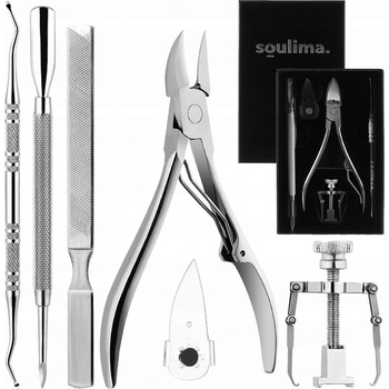 Soulima 18532 Souprava na odstranění zarostlých nehtů 6 ks