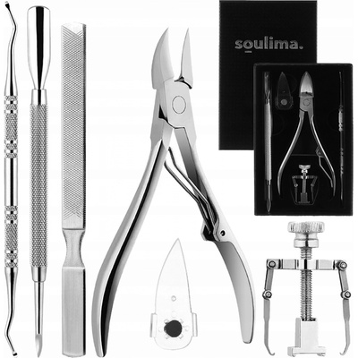 Soulima 18532 Souprava na odstranění zarostlých nehtů 6 ks