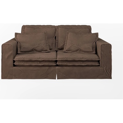 ROPEZ Тъмнокафяв диван 196 cm Nora - Ropez (Nora Bis tk. Enjoy New 04)