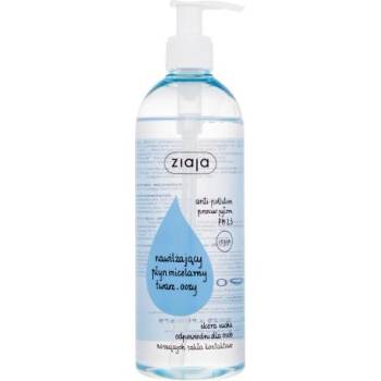 Ziaja Micellar Water Hydrating 390 ml хидратираща мицеларна вода за лице и очи за жени