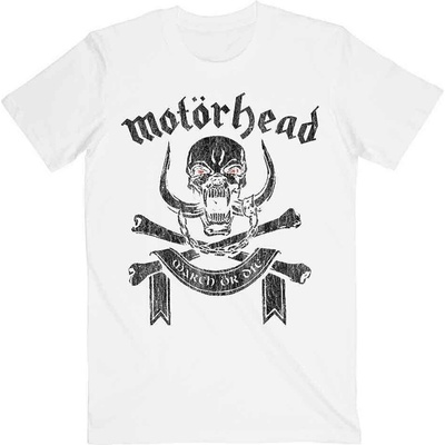 Motörhead March or Die (Back Print) White XL Риза (MHEADTEE68MW04)