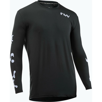 Northwave Xtrail Long Sleeve Mtb Man Blk/Grey/White pánský